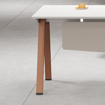 Meubles de bureau commerciaux modernes Table de travail de l'ordinateur Bureau de bureau exécutif Directeur Bureau du patron
