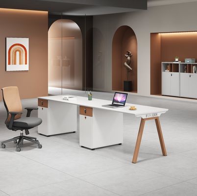 Station de travail de bureau moderne de plan ouvert Bureau de bureau Cubicle Table de station de travail