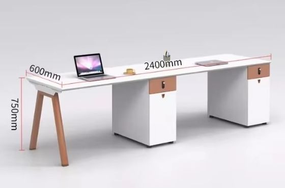 Station de travail de bureau moderne de plan ouvert Bureau de bureau Cubicle Table de station de travail