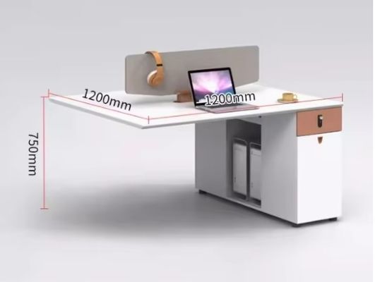 Station de travail de bureau moderne de plan ouvert Bureau de bureau Cubicle Table de station de travail