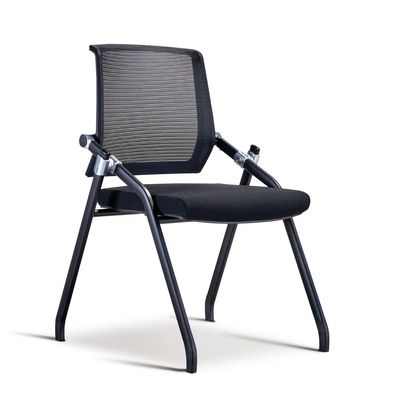 En gros, chaise en plastique à jantes à jambes fortes, chaise de bureau pliable