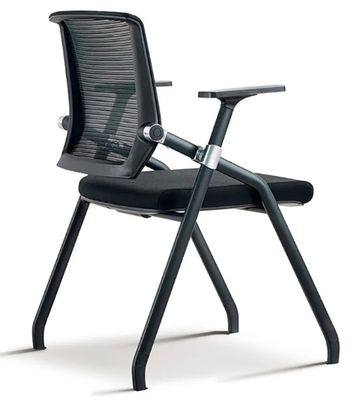 En gros, chaise en plastique à jantes à jambes fortes, chaise de bureau pliable