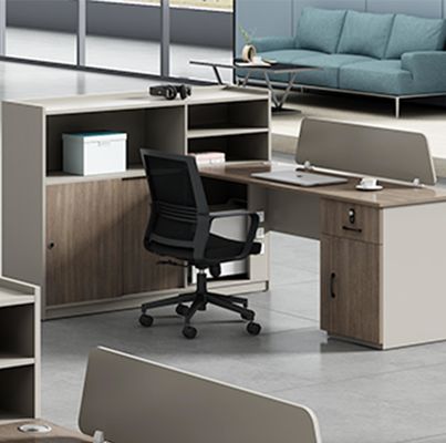 Meubles de bureaux commerciaux modernes Table de travail informatique Bureau de bureau de gestion Bureau de bureau