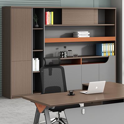 Meubles de bureau de luxe modernes Bureau en forme de L Directeur Chef Table Bureau exécutif
