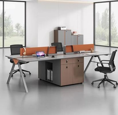 Bureau moderne Cubicle du personnel Bureau Bureau Table de bureau ouverte Mobilier de bureau modulaire Station de travail