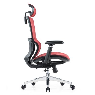 Support lombaire Full Mesh Luxury Mesh avec repose-tête en tissu réglable Confort Bureau fauteuil ergonomique