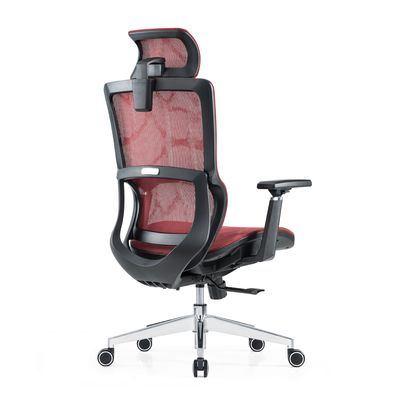 Support lombaire Full Mesh Luxury Mesh avec repose-tête en tissu réglable Confort Bureau fauteuil ergonomique