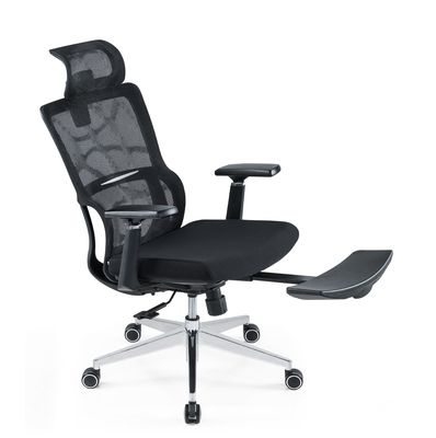 Chaise ergonomie à dos haut avec appuie-tête réglable