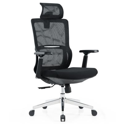 Chaise de bureau à dos élevé Parties de chaise de bureau confortable en maille ergonomique