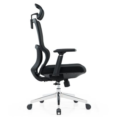 Chaise de bureau à dos élevé Parties de chaise de bureau confortable en maille ergonomique
