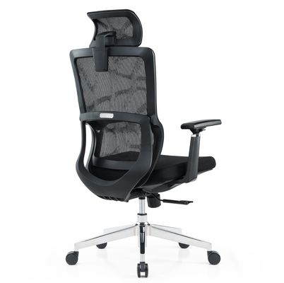 Chaise de bureau à dos élevé Parties de chaise de bureau confortable en maille ergonomique