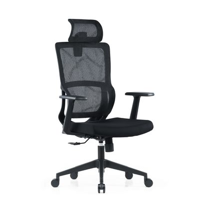 Chaises en tissu pivotant de levage à gaz Bureau d'ordinateur Mesh ergonomique Chaise de bureau exécutive