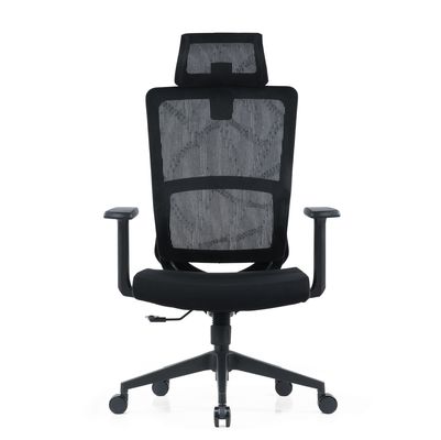 Chaises en tissu pivotant de levage à gaz Bureau d'ordinateur Mesh ergonomique Chaise de bureau exécutive