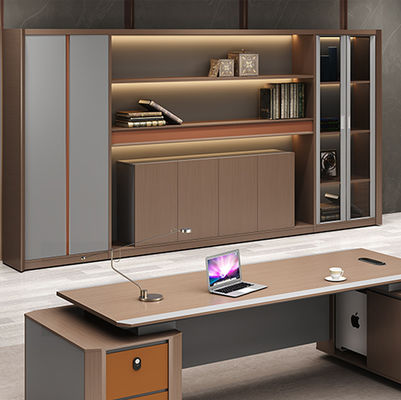 Meubles de bureau modernes Tableau de bureau Bureau exécutif Bureau directeur Table en forme de L Mdf