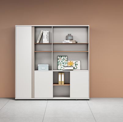 QF-02A Meubles de bureau Armoire à fichiers en bois Armoire de rangement à tiroirs modernes