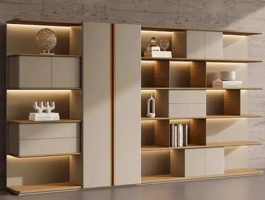 Meubles modernes Armoires de rangement en bois de haute qualité Meubles de bureau Armoires de bureau