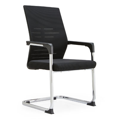 Structure d'acier en gros moderne en plastique réunion de formation des étudiants conférence tâche arche fixe base jambe maillage chaise de bureau