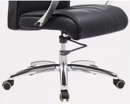 Chaise de bureau en cuir haut de dos en gros Chaise classique de mode moderne de luxe