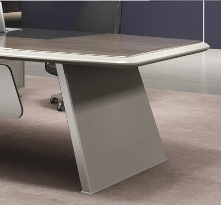 Bureau moderne en forme de L Bureau de bureau ergonomie haut de gamme Bureau de bureau exécutif Bureau et chaise Directeur Général Bureau en bois