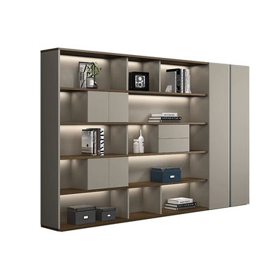 Armoire à fichiers de bureau de stockage en bois moderne avec des tiroirs de grande capacité