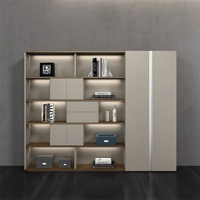 Armoire à fichiers de bureau de stockage en bois moderne avec des tiroirs de grande capacité