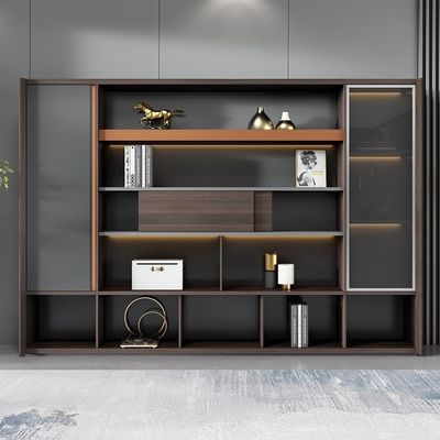 Armoire à dossiers de meubles de design moderne avec tiroir armoires à dossiers en bois armoire de rangement équipement de bureau
