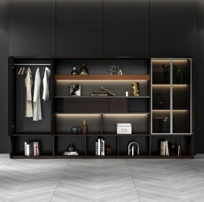 Armoire à dossiers de meubles de design moderne avec tiroir armoires à dossiers en bois armoire de rangement équipement de bureau