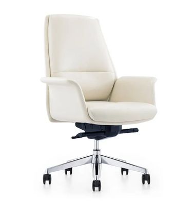 Chaise de bureau moderne confortable à l' arrière haute chaise de bureau pivotante gestionnaire exécutif en cuir