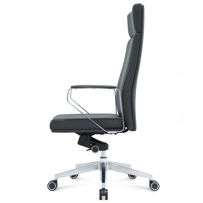 Chaise de bureau de haute qualité fabricant de meubles de bureau simple moderne de luxe en cuir pivotant chaises de bureau exécutives