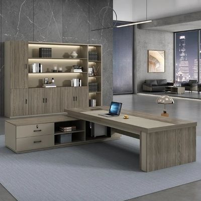 Bureau du patron avec lampe Directeur unique Bureau du superviseur Bureau de classe atmosphérique du président en gros
