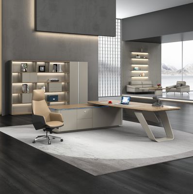 Vente en gros Directeur Général Bureau Bureau Table Executive Bois Moderne Luxe Design Bureau Meubles de bureau Contemporain