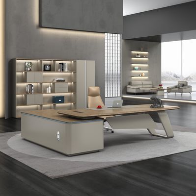 Vente en gros Directeur Général Bureau Bureau Table Executive Bois Moderne Luxe Design Bureau Meubles de bureau Contemporain
