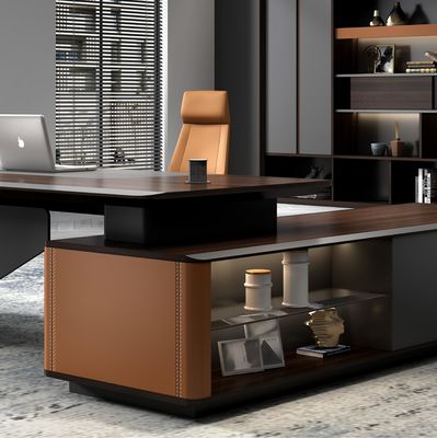 Fabrique sur mesure en gros design de luxe chef de la direction bureau exécutif bureau moderne chef de la direction bureau bureau chef de la direction bureau de luxe