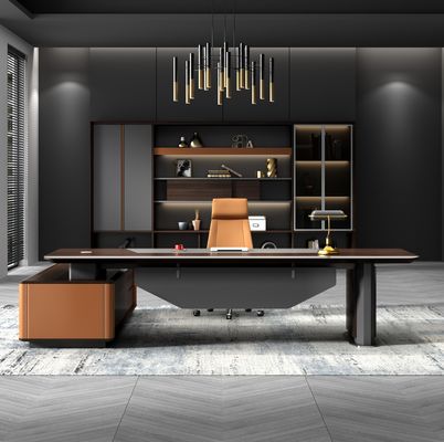 Fabrique sur mesure en gros design de luxe chef de la direction bureau exécutif bureau moderne chef de la direction bureau bureau chef de la direction bureau de luxe