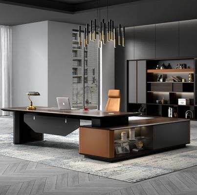 Fabrique sur mesure en gros design de luxe chef de la direction bureau exécutif bureau moderne chef de la direction bureau bureau chef de la direction bureau de luxe