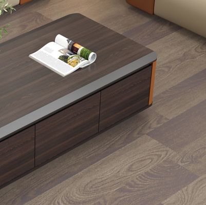 meubles de bureau armoire de rangement carré en bois avec porte petite table d'affichage table d'angle pour les tables basses