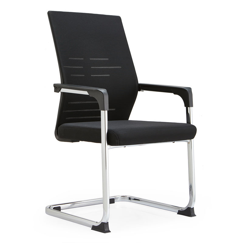 Structure d'acier en gros moderne en plastique réunion de formation des étudiants conférence tâche arche fixe base jambe maillage chaise de bureau