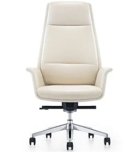 Chaise de bureau moderne confortable à l' arrière haute chaise de bureau pivotante gestionnaire exécutif en cuir