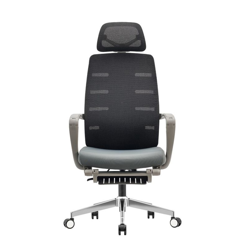 Chaise de bureau en maille noire ergonomique Chaise élévatrice moderne de haute qualité pour des sièges exécutifs confortables et durables