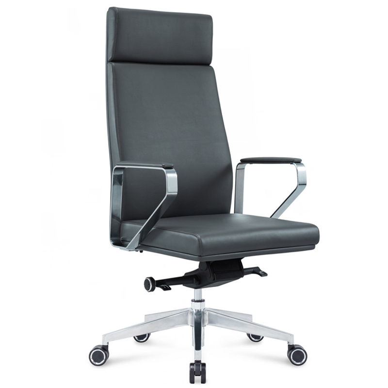 Chaise de bureau de haute qualité fabricant de meubles de bureau simple moderne de luxe en cuir pivotant chaises de bureau exécutives