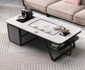 Salle de réception moderne Table de thé Meubles de bureau Luxe Salon en bois Table à café Table à café haut de gamme