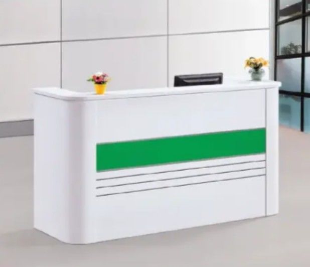 Réception minimaliste moderne personnalisable pour bureau et hôtel pour immeuble de bureaux Meubles de bureau d'entrée